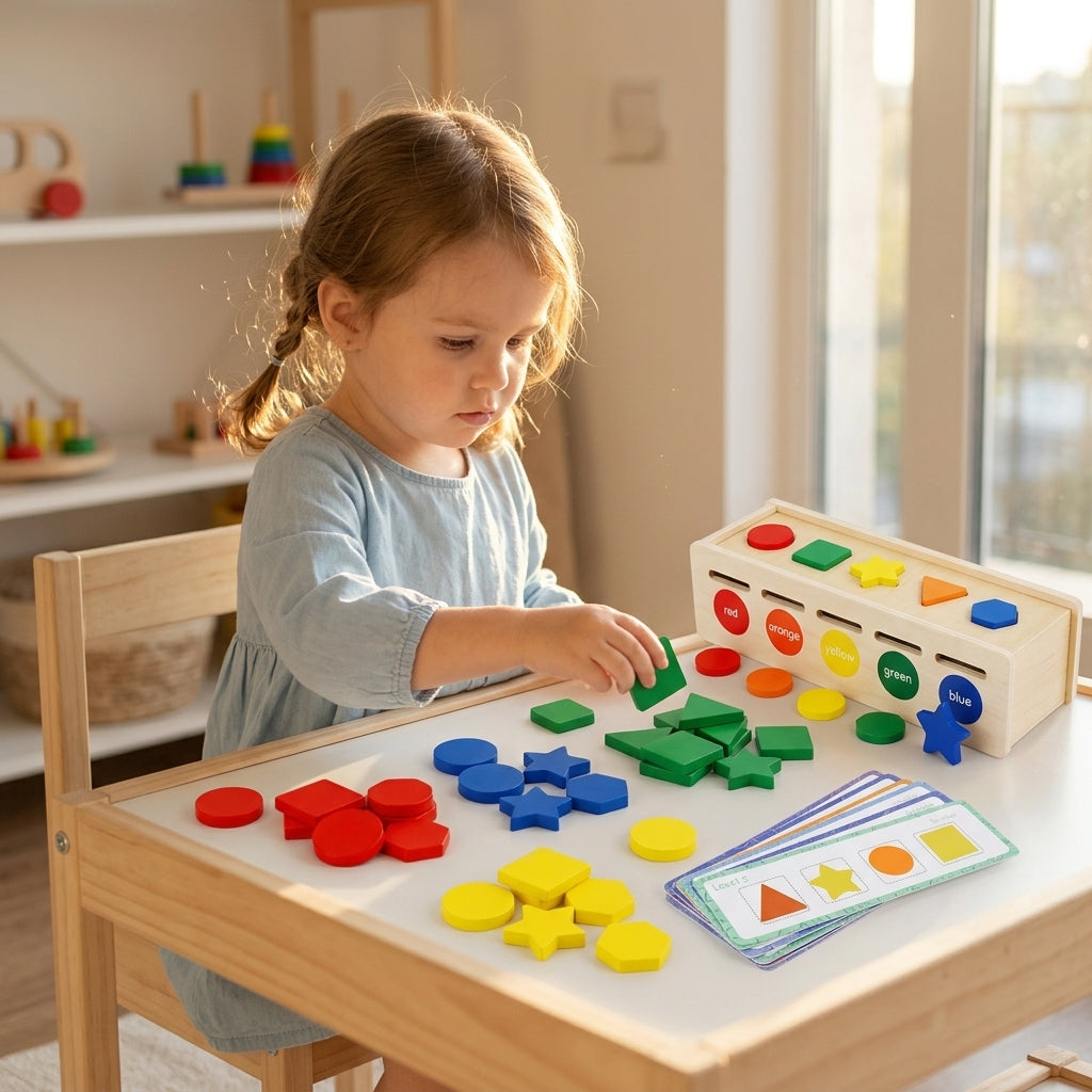 Boîte Sensorielle Montessori - Montessori World
