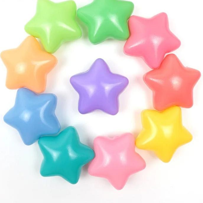 Balles Océaniques Cœur et Étoiles – Jouets Colorés pour Aires de Jeu