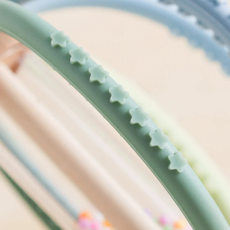 Hochet Sensoriel en Bois et Silicone 