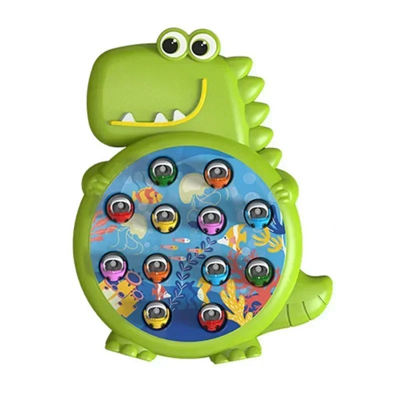 Jeu de pêche magnétique Montessori dinosaure pour enfants - Jouet éducatif