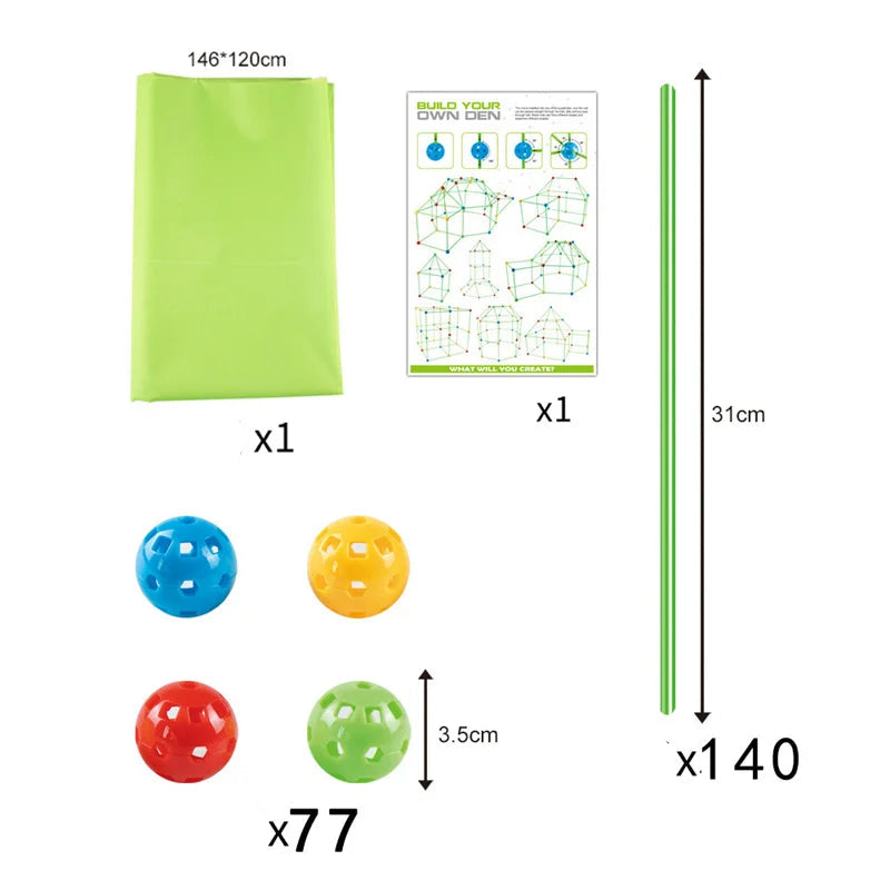 Kit de Construction Cabane Montessori