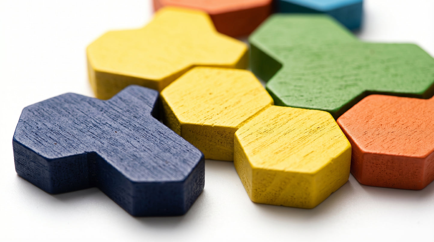 Tangram Hexagone Montessori Puzzle