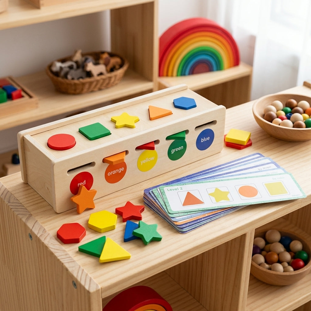 Boîte Sensorielle Montessori - Montessori World