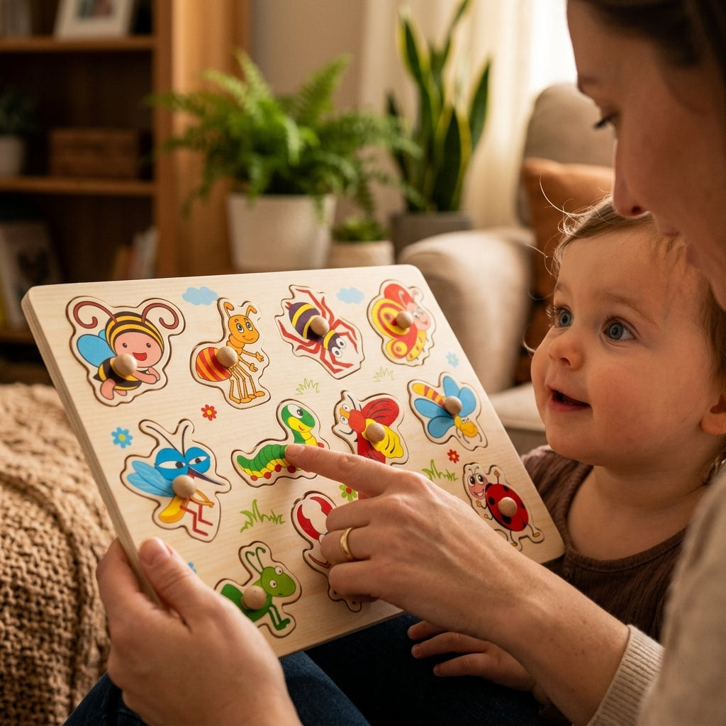 Plateau Montessori pour l'étude des insectes - Montessori