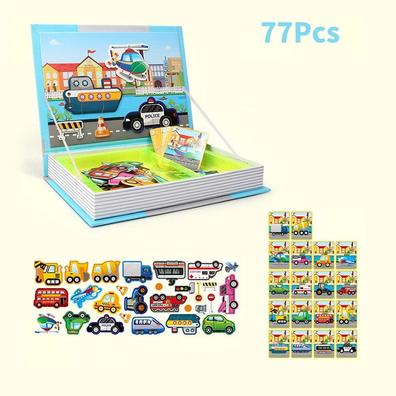 Puzzle Magnetique Tansport