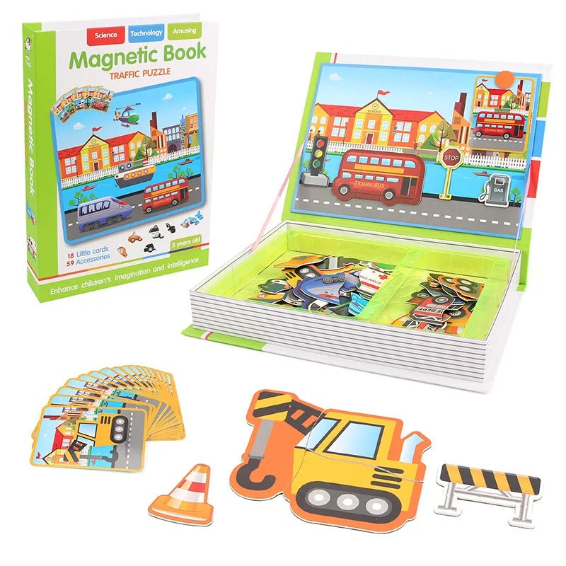 Puzzle Magnetique Tansport