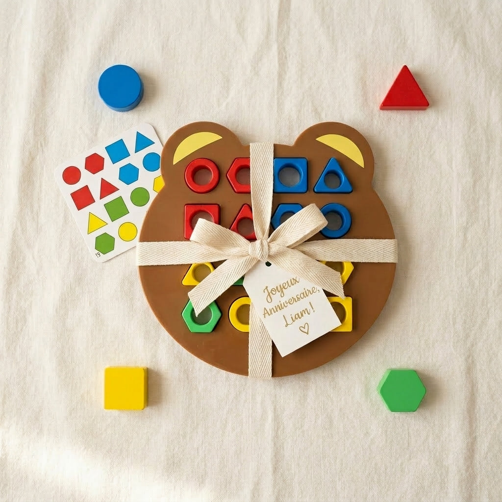 Puzzle Montessori Formes et Couleurs