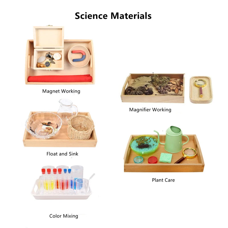 Kit Scientifique Enfant avec 5 Ateliers d'Expérimentation