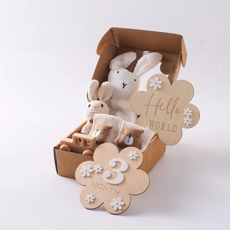 Coffret Premier Souvenir Bébé - Immortalisez Chaque Instant Précieux