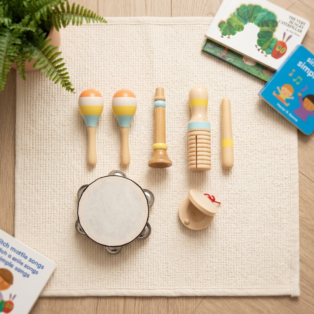 Ensemble d'Instruments de Musique Montessori (6 pièces)