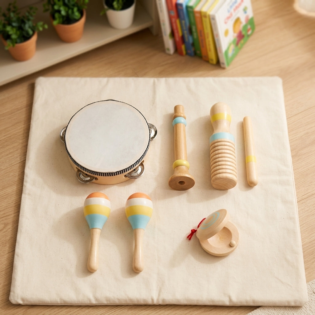 Ensemble d'Instruments de Musique Montessori (6 pièces)