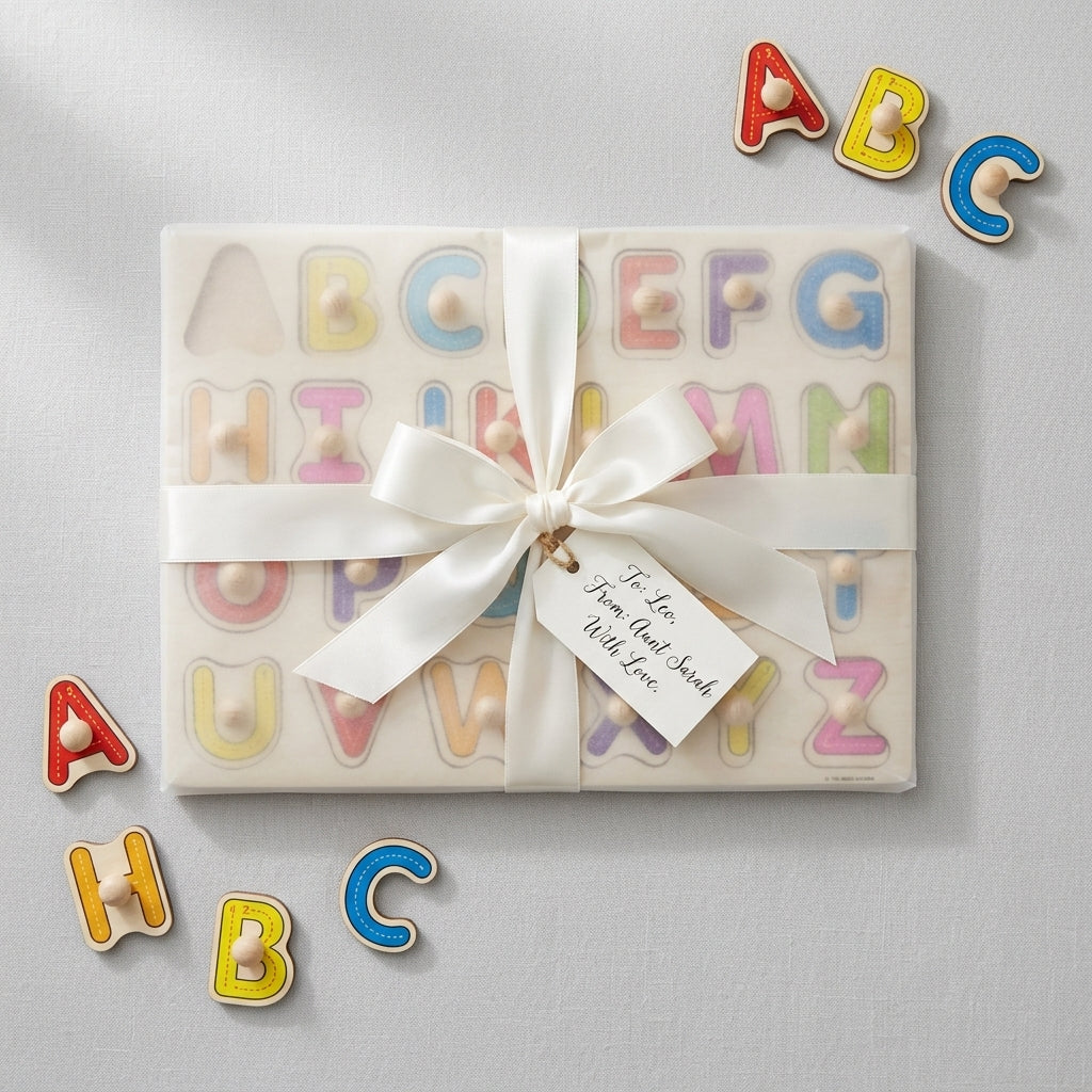 Plateau Alphabet Majuscule Montessori