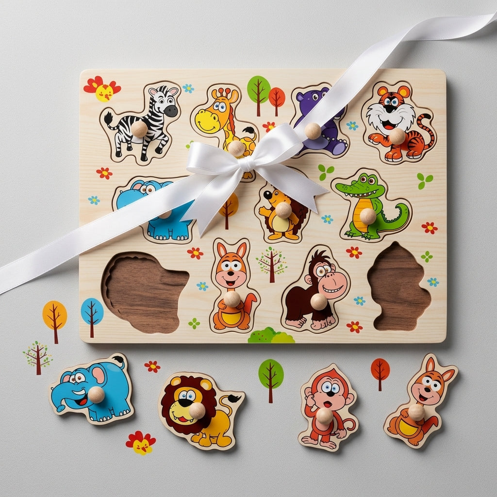 Plateau Zoo Montessori Animaux
