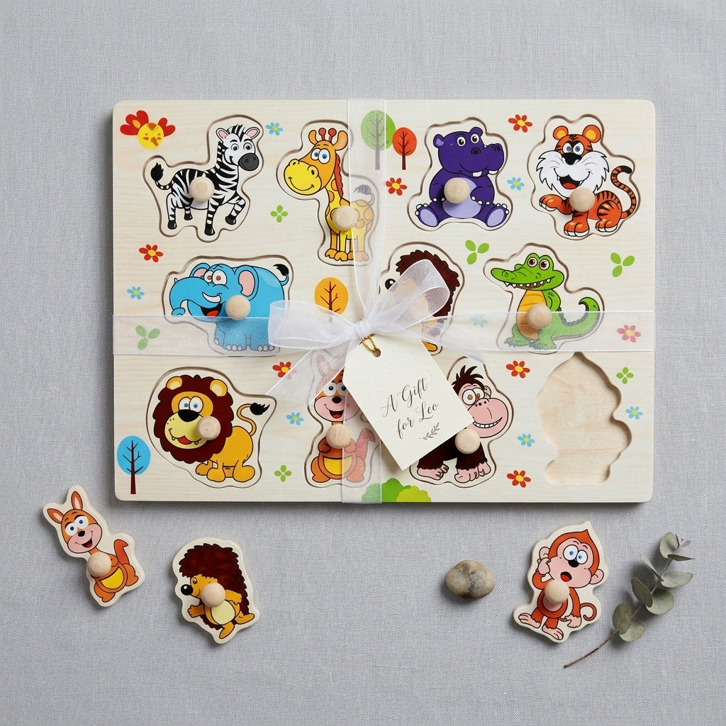Plateau Zoo Montessori Animaux