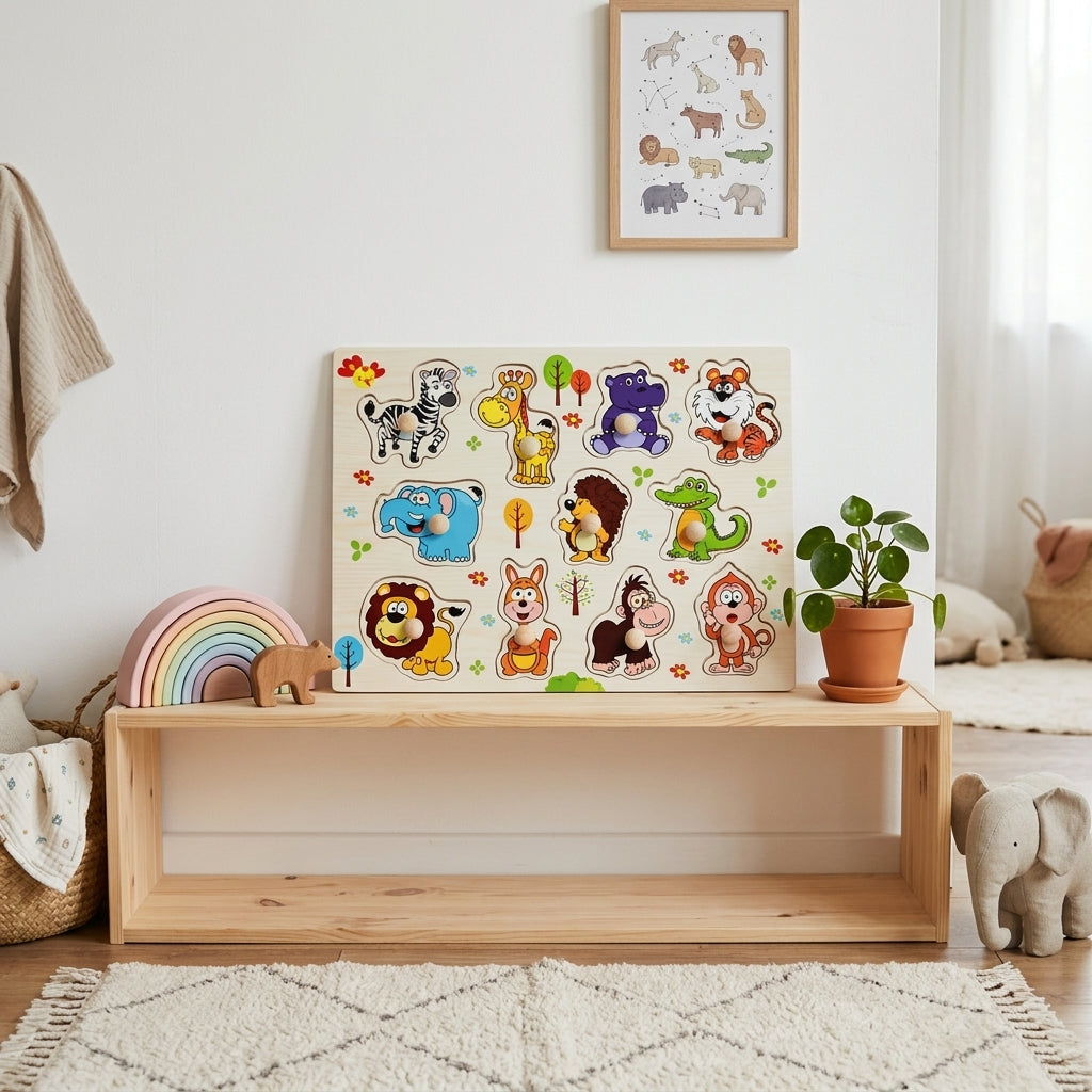 Plateau Zoo Montessori Animaux