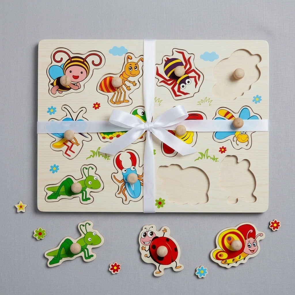 Plateau Montessori pour l'étude des insectes - Montessori
