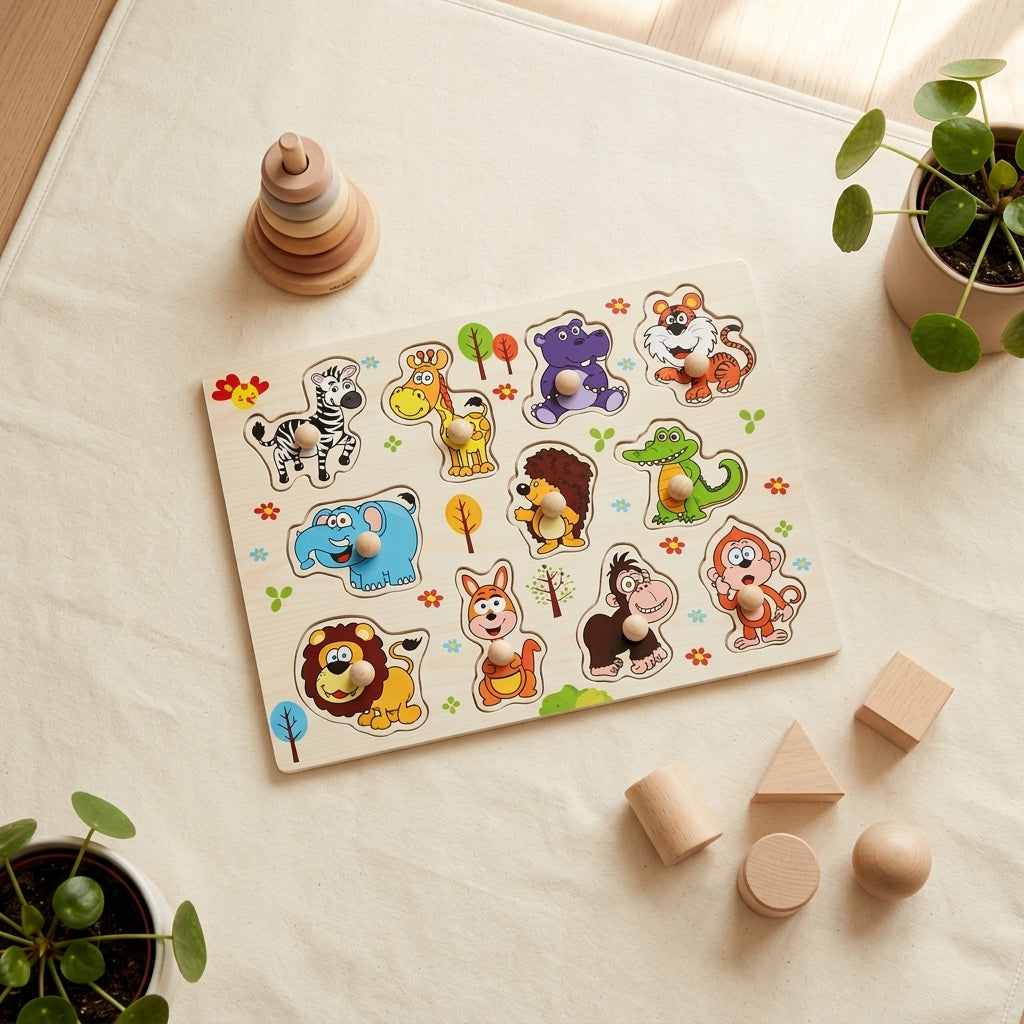 Plateau Zoo Montessori Animaux