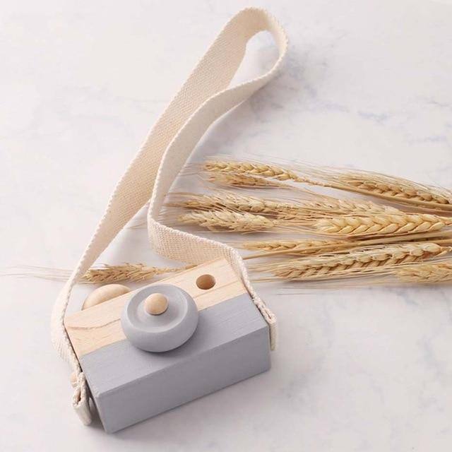 Appareil Photo en Bois Montessori Eco-friendly | Montessori Gris Montessori