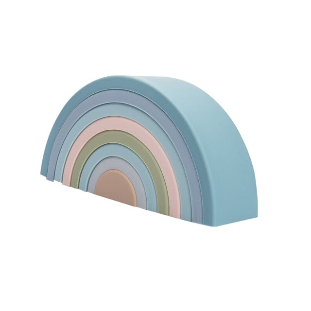 Arc-en-Ciel en Bois Montessori Essentials | Montezzori Bleu Montezzori