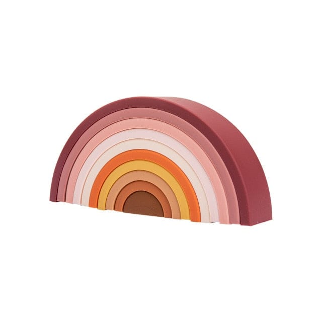 Arc-en-Ciel en Bois Montessori Essentials | Montezzori Magenta Montezzori