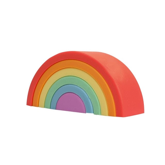 Arc-en-Ciel en Bois Montessori Essentials | Montezzori Orange Montezzori