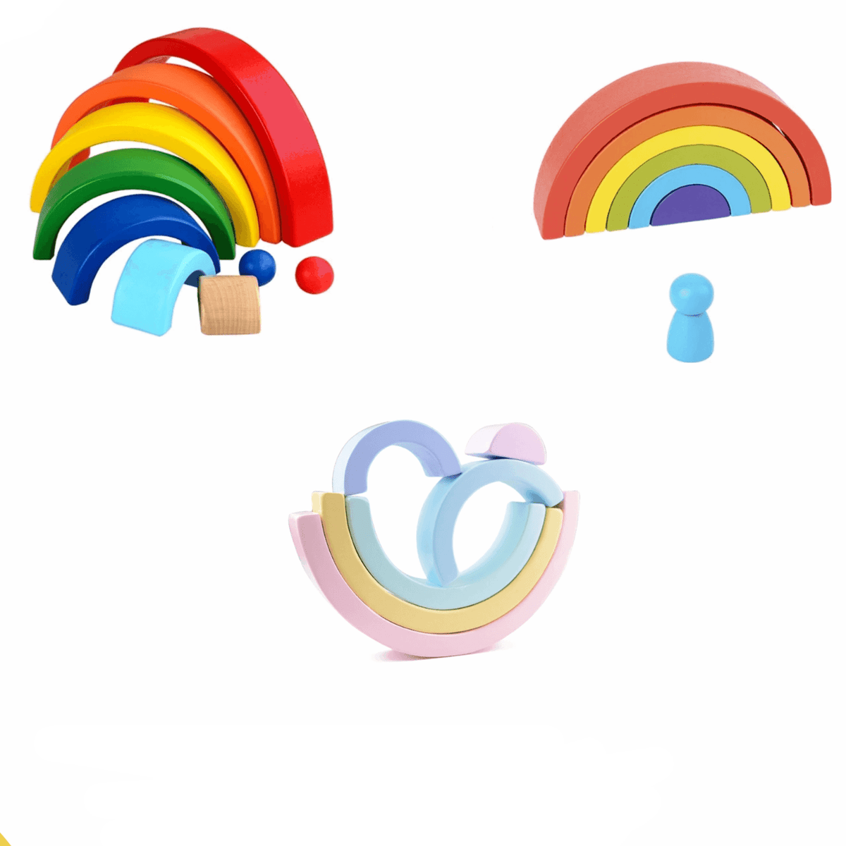 Arc-en-ciel Pastel Montessori Kids | Montessori Montessori