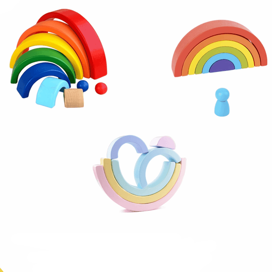 Arc-en-ciel Pastel Montessori Kids | Montezzori Montezzori