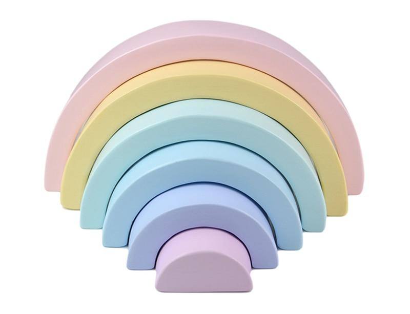 Arc-en-ciel Pastel Montessori Kids | Montezzori Montezzori