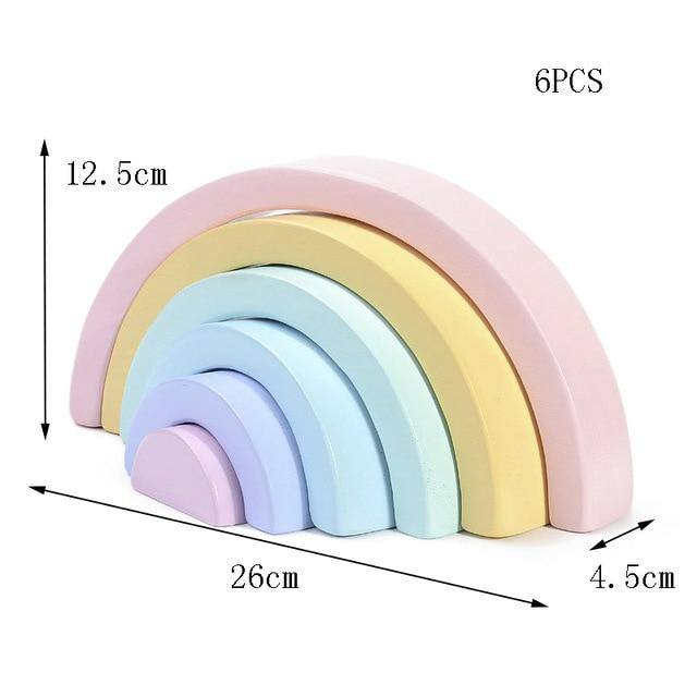 Arc-en-ciel Pastel Montessori Kids | Montezzori Grand Claire Montezzori