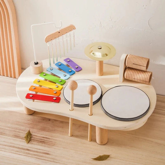 Batterie en bois Montessori Kids | Montezzori Montezzori