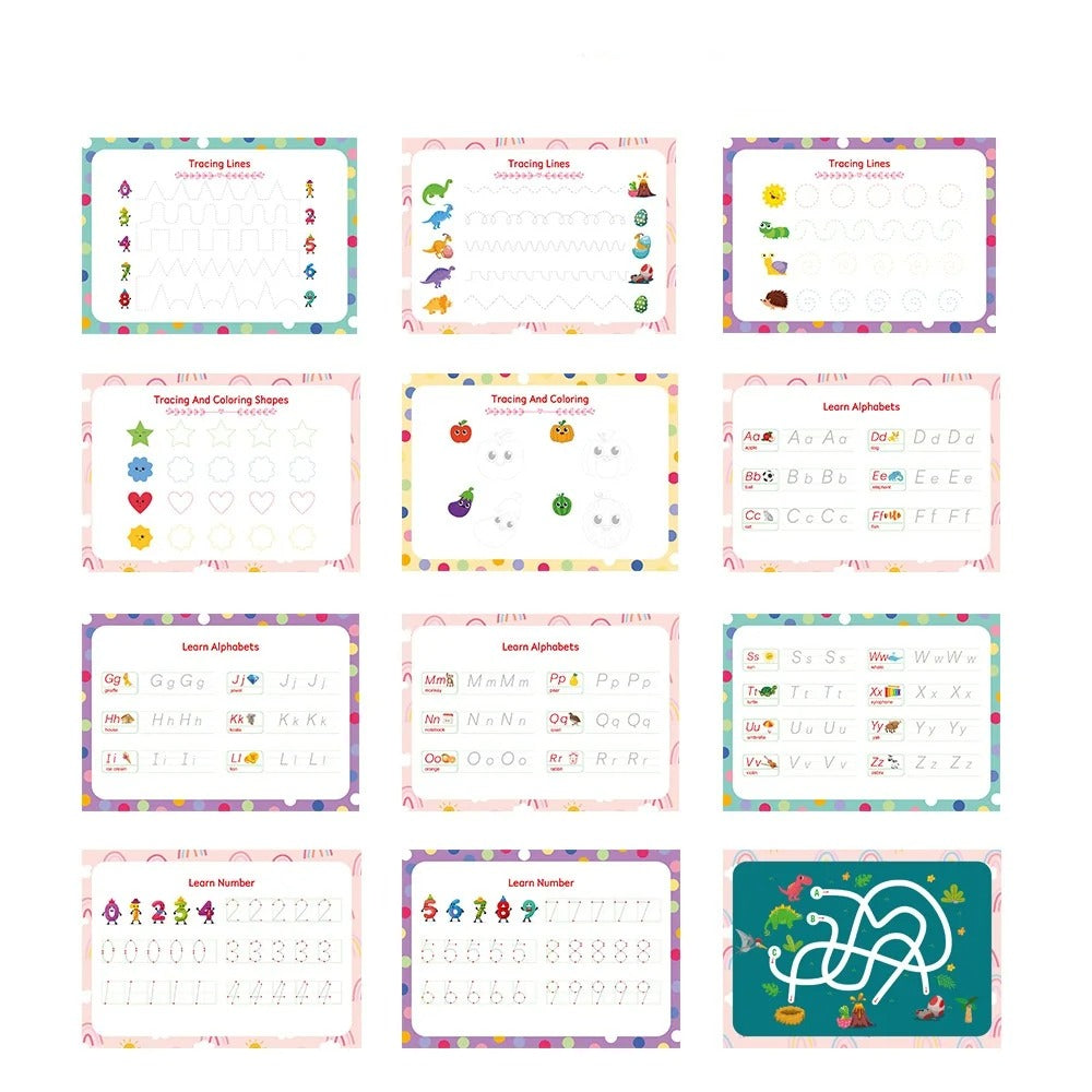 🎒 Busy Book Montessori – Livre d’Activités Éducatif Complet (Dès 2 ans)