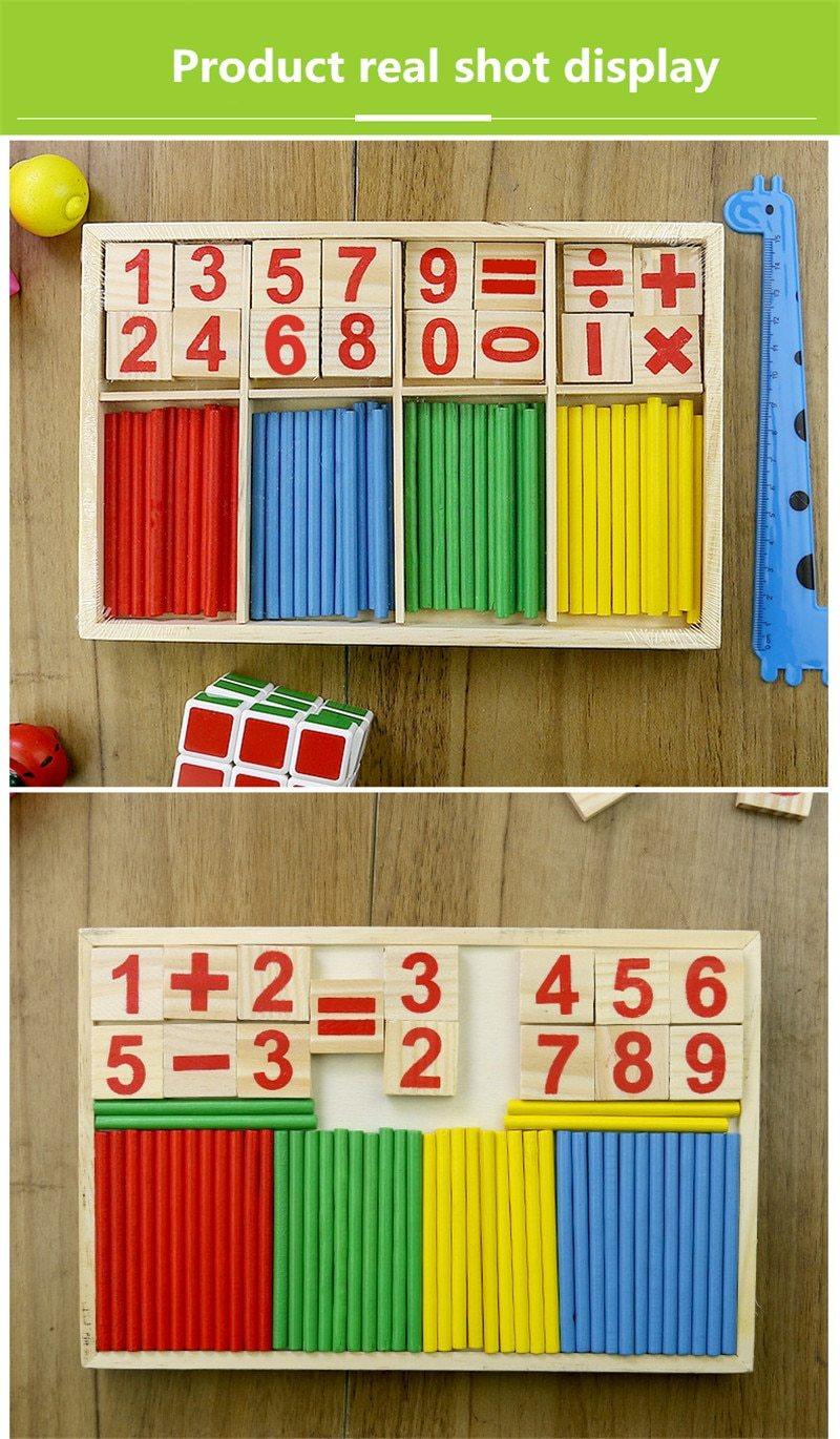 Calcul Montessori Sticks | Montezzori Montezzori