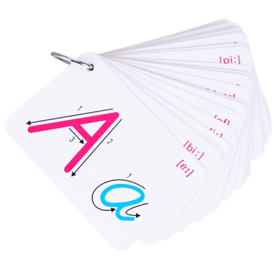 Cartes d'apprentissage de l'alphabet Montessori | Montessori Montessori