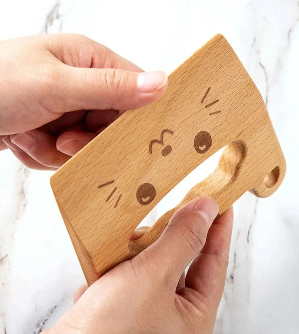 Couteau en Bois pour Enfants, Hachoir à Fruits et Légumes Créatif pour Enfants, Jouet de Cuisine (éléphant Couteau en Bois pour Enfants, Hachoir à Fruits et Légumes Créatif pour Enfants, Jouet de Cuisine (éléphant
