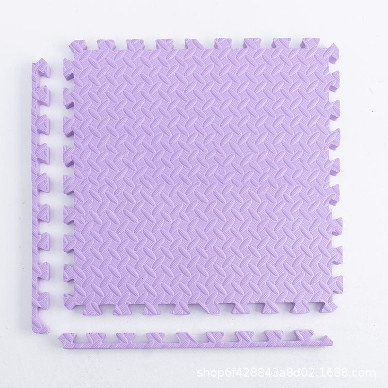 Dalle en mousse pour mobilité Montessori - 30x30x1cm | Montezzori Violet - 6 pièces Montezzori