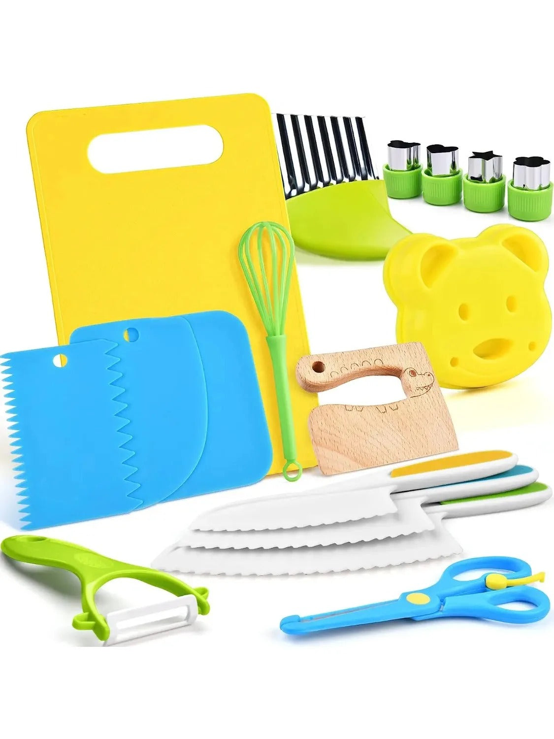 Couteaux Enfant – Kit de Cuisine 17 pièces