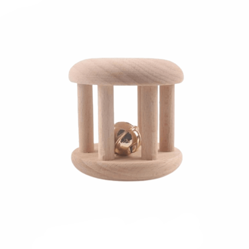 Hochet Grelot en Bois Montessori Premium | Montessori Montessori