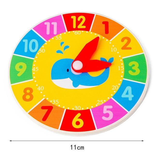 Horloge Éducative Montessori Baleine | Montezzori Montezzori