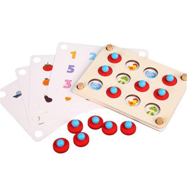 Jeu de Mémoire Montessori - Montessori Memory Game | Montezzori Montezzori