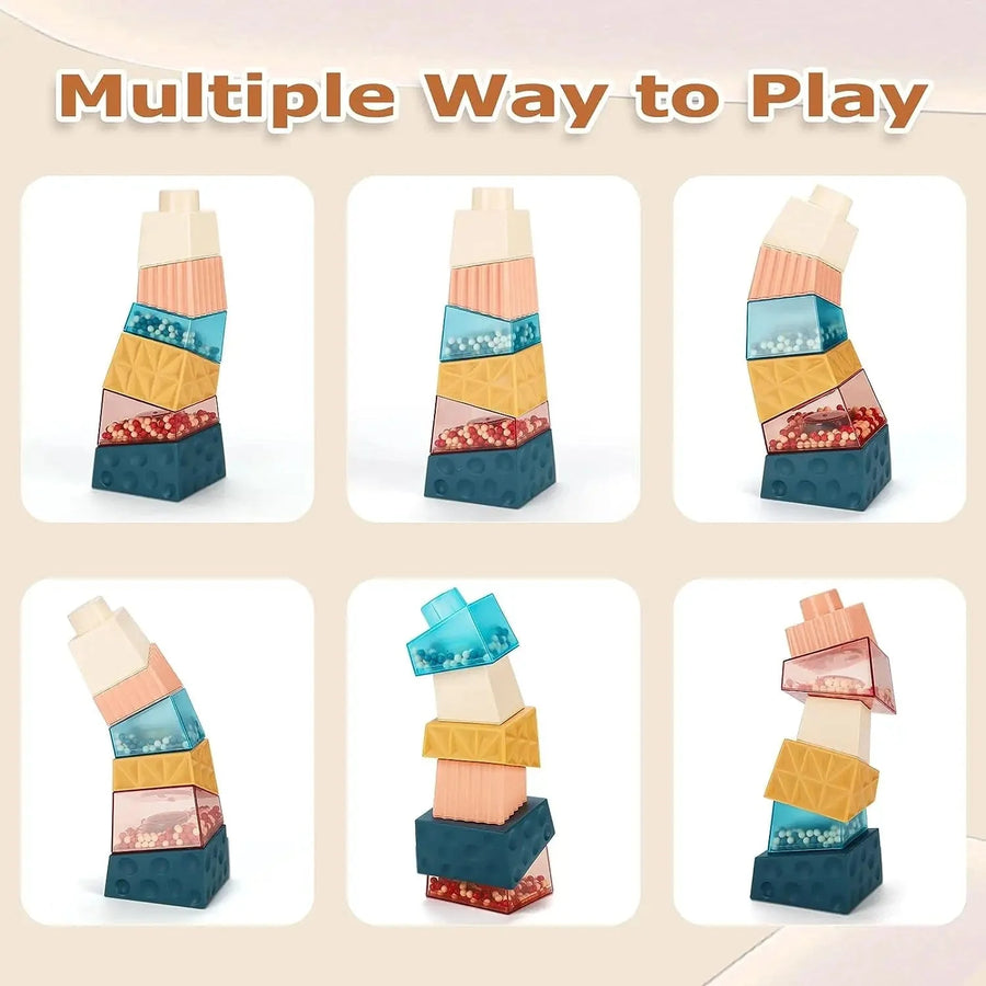 Jouets Montessori empilables pour bébé Montessori | Montessori jouet empilable Montessori