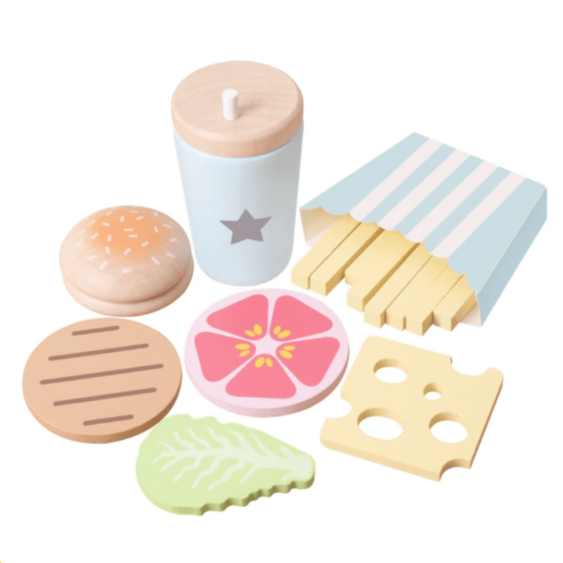 Kit de Cuisine Montessori DIY pour une Soirée Burgers Montessori | Montessori soirée burger Montessori