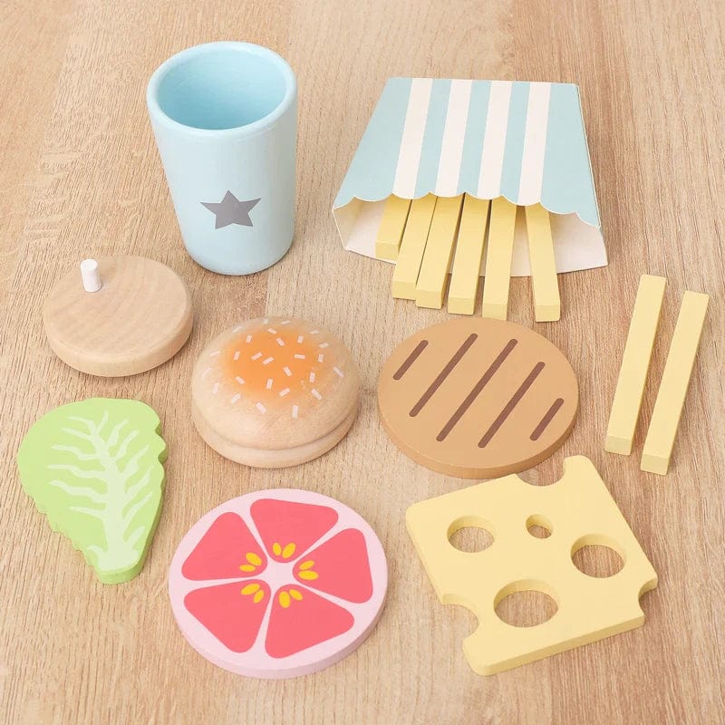 Kit de Cuisine Montessori DIY pour une Soirée Burgers Montessori | Montessori soirée burger Montessori