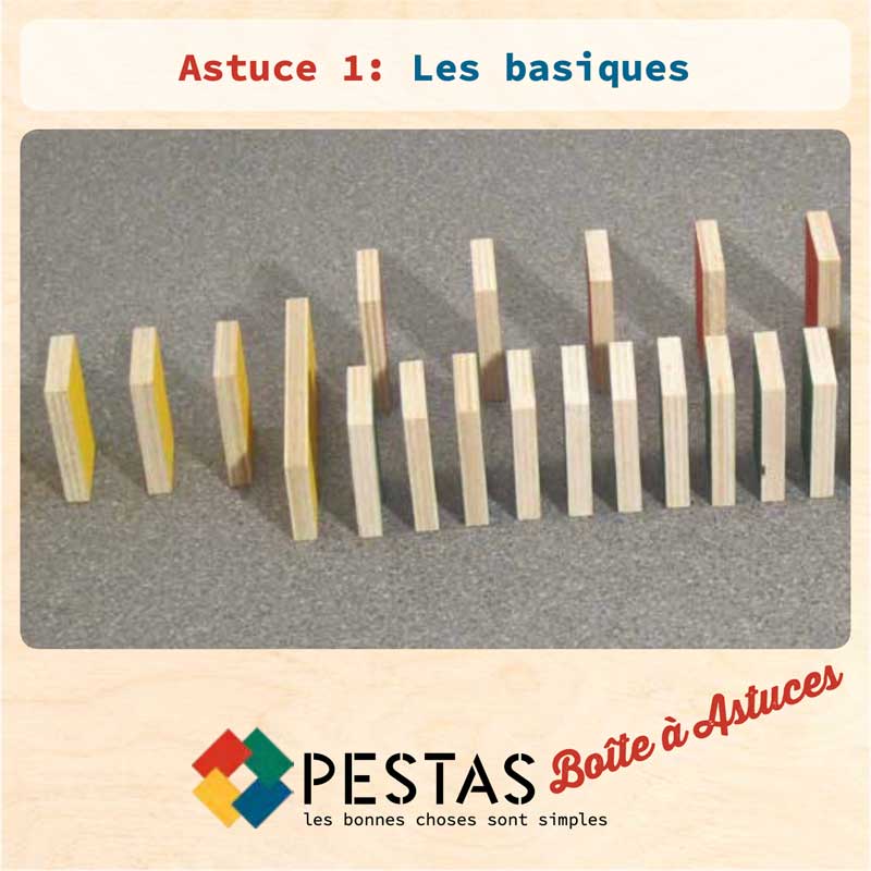 Lot de 24 Astuces Montessori Dominos | Montezzori Montezzori