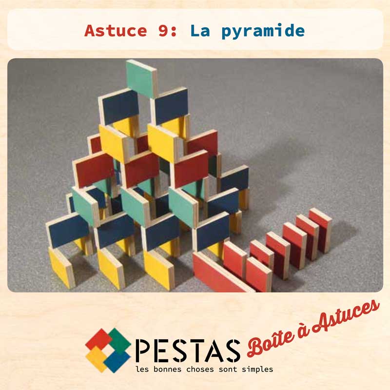 Lot de 24 Astuces Montessori Dominos | Montezzori Montezzori