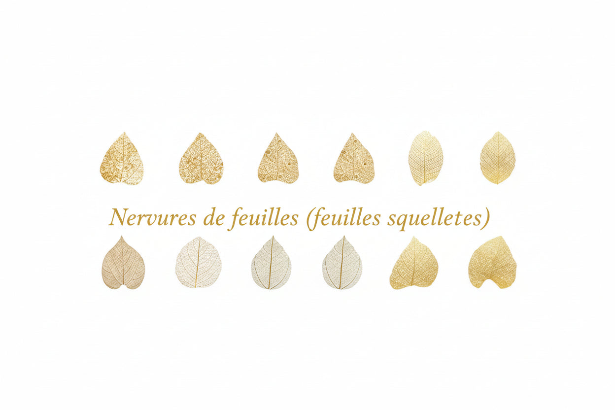 Lot d'autocollants Feuilles d'Automne en Washi Montessori Eco-Friendly