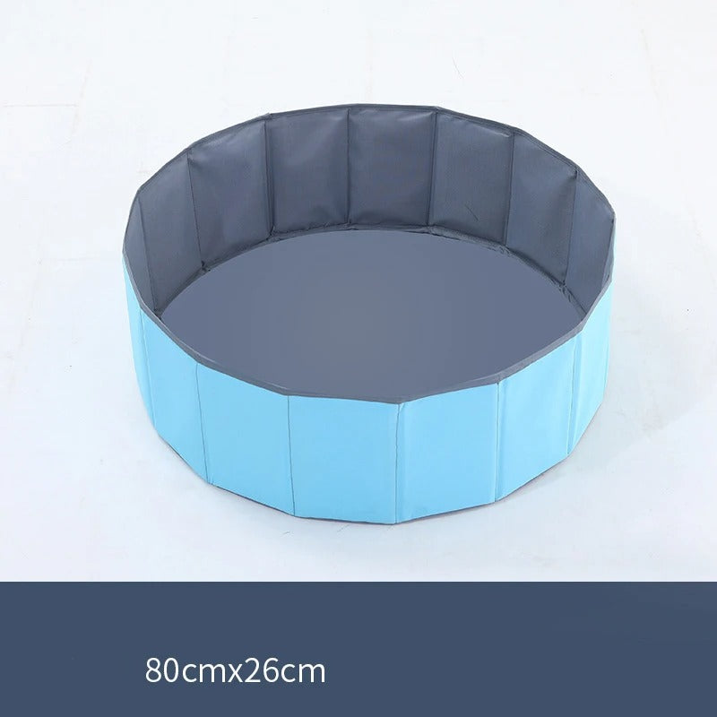 Piscine à Balles Pliable Ronde 80 cm Rose ou Bleue