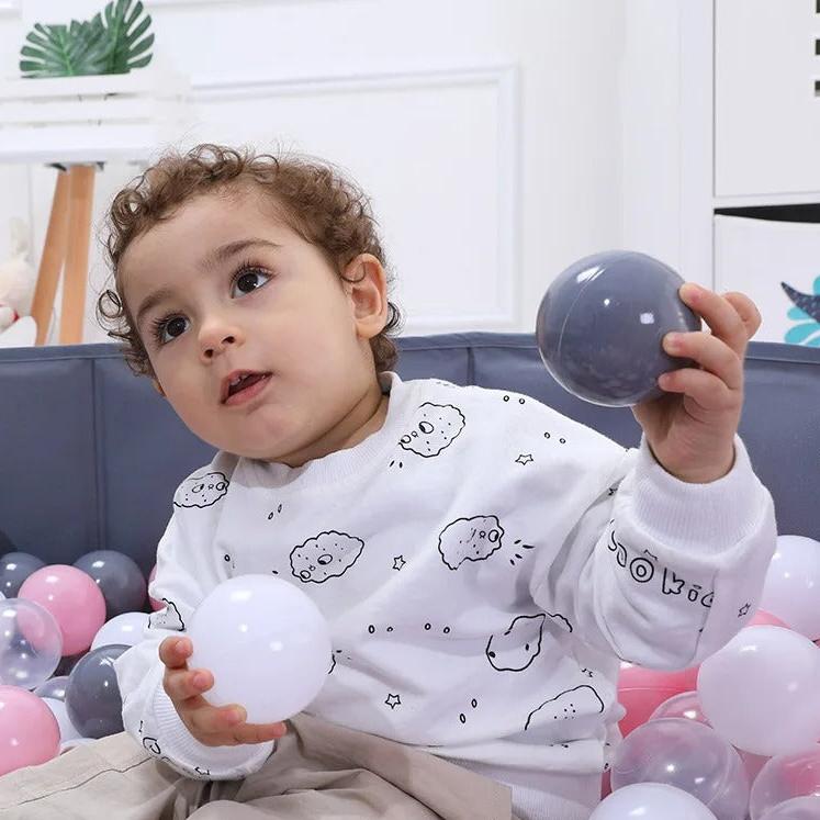 Piscine Sèche Pliable pour Bébé – Aire de Jeu Intérieure et Extérieure