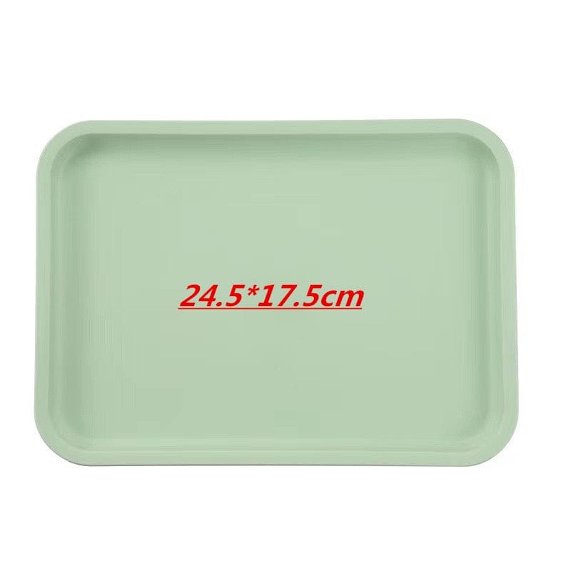 Plateau d'activités Montessori - Montessori World | Montezzori Vert - 24,5 x 17,5 cm Montezzori