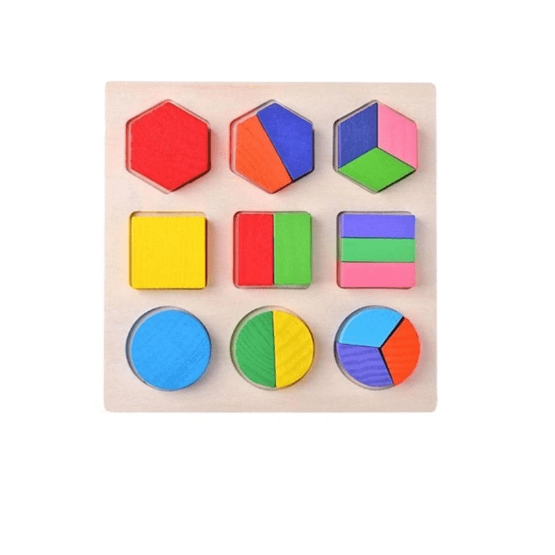 Plateau Formes 3D Montessori - Explorez et Apprenez | Montessori Montessori