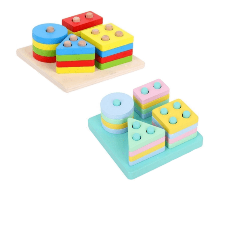 Plateau Montessori 4 Formes Montessori Plus | Montessori Montessori